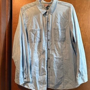 J.jill 100% cotton button down